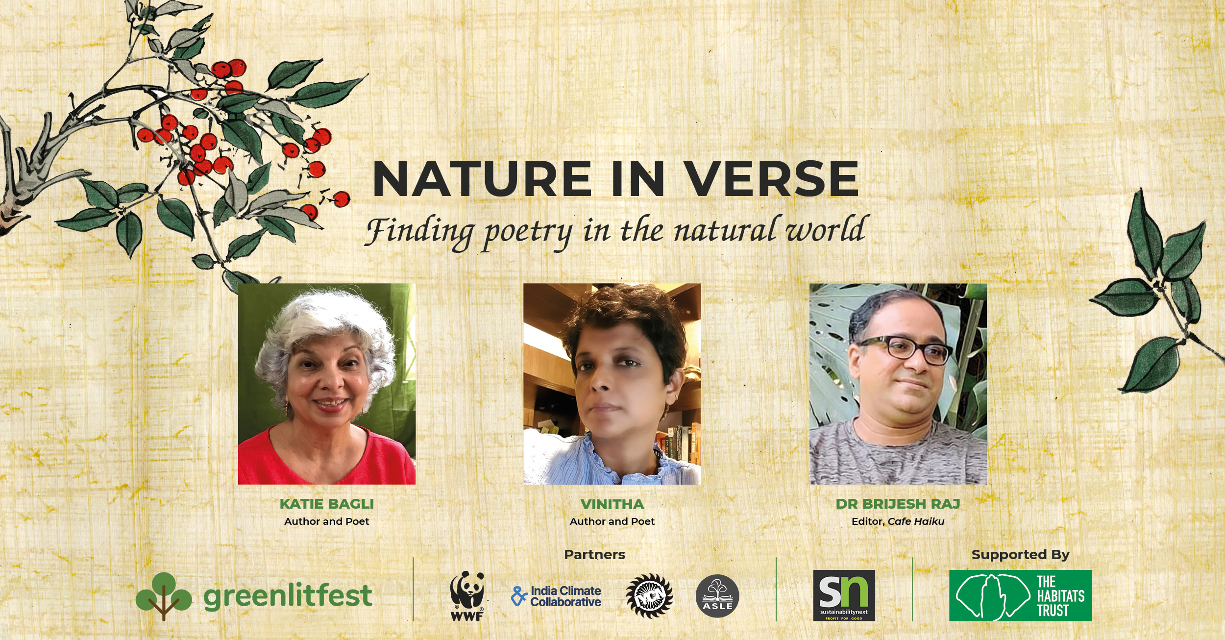 Nature in Verse banner