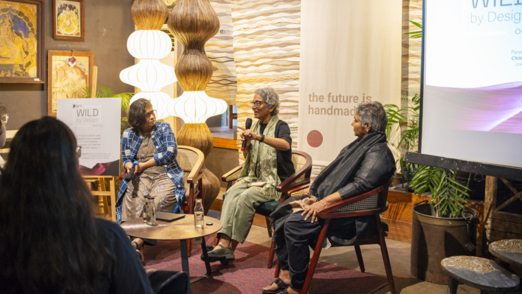 From left - Jenny Pinto, Chitra Vishwanath, Sunela Jayewardene